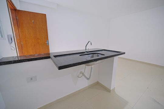 Sala/Quarto e Cozinha de kitnet/studio para alugar com 1 quarto, 29m² em Vila Sao Geraldo, São Paulo