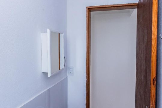 Banheiro de apartamento para alugar com 2 quartos, 33m² em Jardim Sydney, São Paulo
