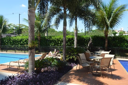 Área comum - Piscina de apartamento para alugar com 2 quartos, 48m² em Jardim Paulistano, Ribeirão Preto
