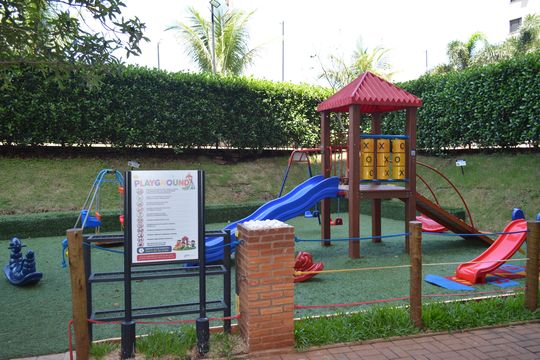Área comum - Playground de apartamento para alugar com 2 quartos, 48m² em Jardim Paulistano, Ribeirão Preto
