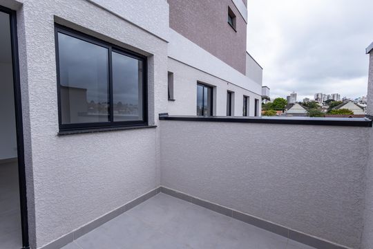 Área de Serviço - Varanda de apartamento à venda com 1 quarto, 57m² em Capão da Imbuia, Pinhais