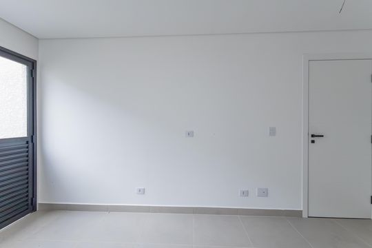 Sala / Cozinha de apartamento à venda com 1 quarto, 45m² em Capão da Imbuia, Pinhais