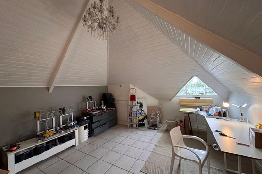 Sótão - Salão de casa de condomínio para alugar com 5 quartos, 550m² em Barra da Tijuca, Rio de Janeiro