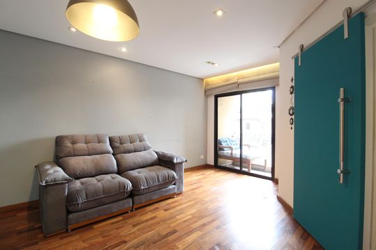 Sala de apartamento para alugar com 2 quartos, 60m² em Vila Olímpia, São Paulo