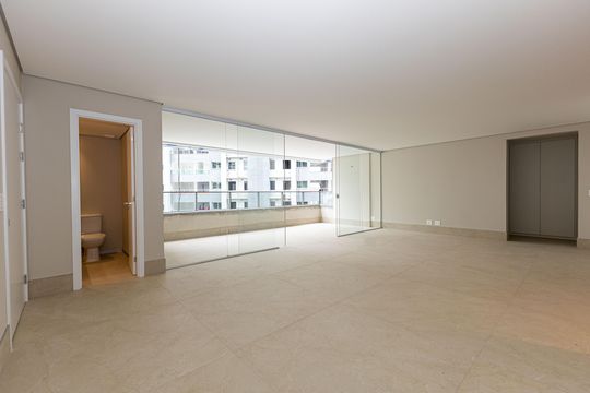 Sala 1 de apartamento para alugar com 4 quartos, 174m² em Vila da Serra, Nova Lima