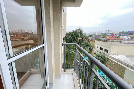 Varanda de apartamento para alugar com 1 quarto, 31m² em Vila Sonia, São Paulo