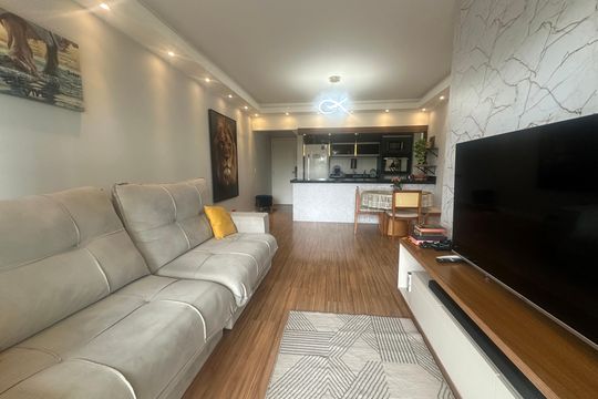 Sala de apartamento para alugar com 3 quartos, 87m² em Jardim Esperanca, Barueri