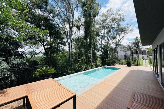 Piscina de casa de condomínio para alugar com 3 quartos, 154m² em Mirante Estrelas, Vinhedo