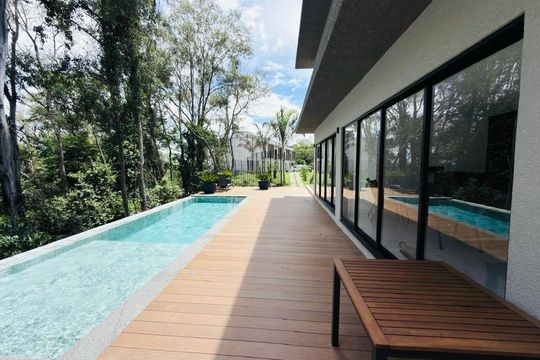 Piscina de casa de condomínio para alugar com 3 quartos, 154m² em Mirante Estrelas, Vinhedo