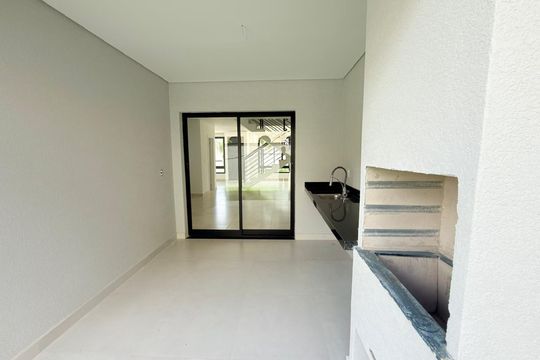 Cozinha de casa de condomínio para alugar com 3 quartos, 154m² em Mirante Estrelas, Vinhedo