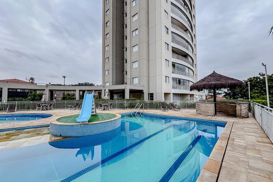 Área comum - Piscina de apartamento para alugar com 3 quartos, 84m² em Parque Maria Luiza, São Paulo