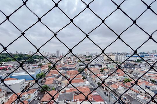 Vista da Suíte de apartamento para alugar com 3 quartos, 84m² em Parque Maria Luiza, São Paulo