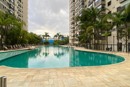 Área comum - Piscina de apartamento à venda com 2 quartos, 122m² em Continental, Osasco