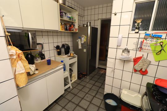 Cozinha de apartamento para alugar com 3 quartos, 68m² em Narandiba, Salvador