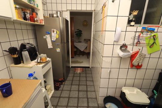 Cozinha de apartamento para alugar com 3 quartos, 68m² em Narandiba, Salvador