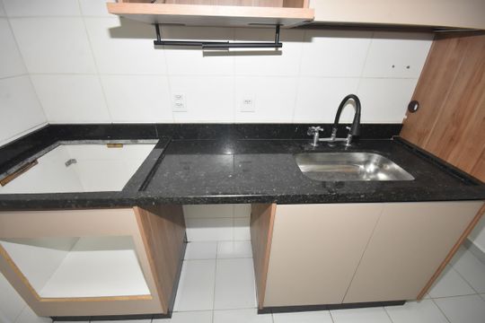 Cozinha de apartamento para alugar com 2 quartos, 77m² em Cecap, Jundiaí
