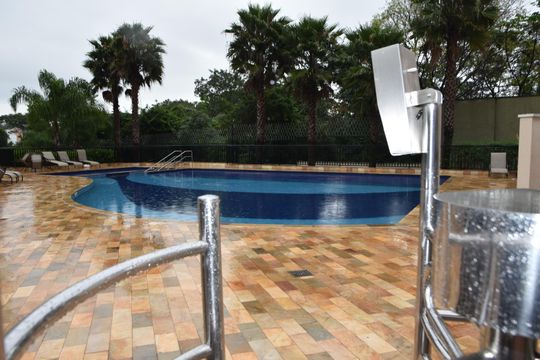 Área comum - Piscina de apartamento para alugar com 2 quartos, 77m² em Cecap, Jundiaí