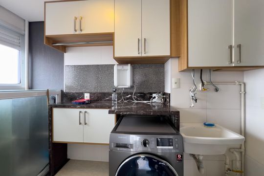 Área de serviço de apartamento para alugar com 2 quartos, 70m² em Vila Mariana, São Paulo