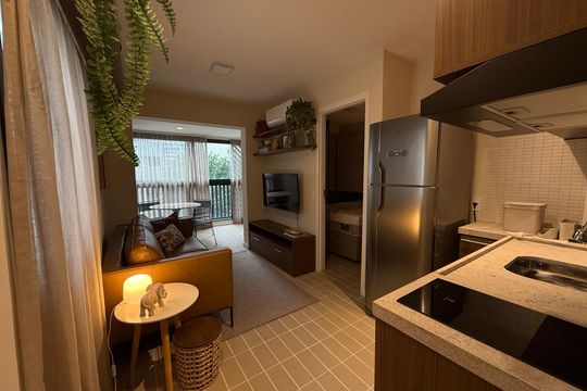 Apartamento para alugar com 1 quarto, 35m² em Higienópolis, São Paulo