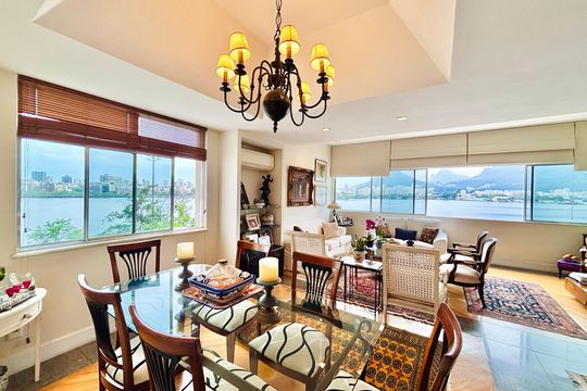 Apartamento para alugar com 3 quartos, 137m² em Lagoa, Rio de Janeiro