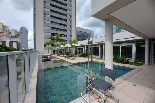 Área comum - Piscina de apartamento para alugar com 2 quartos, 78m² em Funcionários, Belo Horizonte