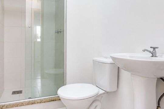 Banheiro de casa para alugar com 2 quartos, 125m² em Parque dos Eucaliptos, Gravataí