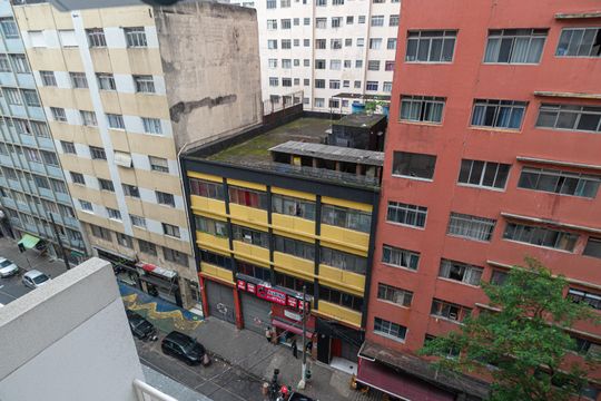 Vista do Quarto de kitnet/studio à venda com 1 quarto, 23m² em Liberdade, São Paulo