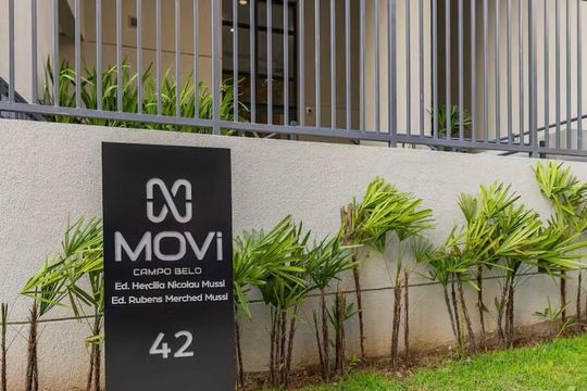 Fachada de kitnet/studio à venda com 1 quarto, 24m² em Cidade Monções, São Paulo
