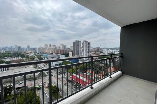 Vista da Suíte de apartamento para alugar com 1 quarto, 30m² em Butantã, São Paulo