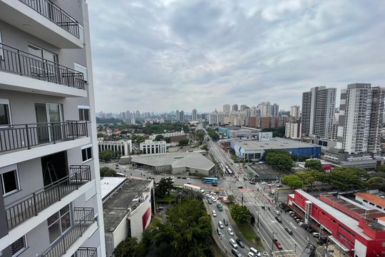 Vista da Varanda de apartamento para alugar com 1 quarto, 30m² em Butantã, São Paulo