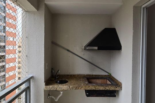 Varanda da Sala de apartamento para alugar com 2 quartos, 58m² em Picanço, Guarulhos