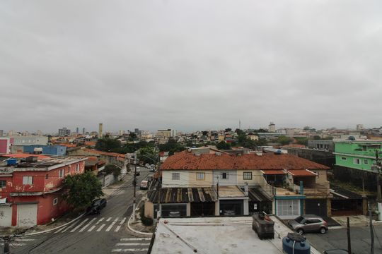 vista corredor externo de apartamento para alugar com 2 quartos, 42m² em Vila Nhocuné, São Paulo