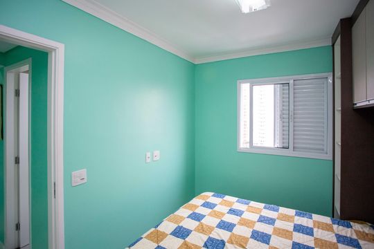 Suíte de apartamento para alugar com 2 quartos, 53m² em Centro, Diadema