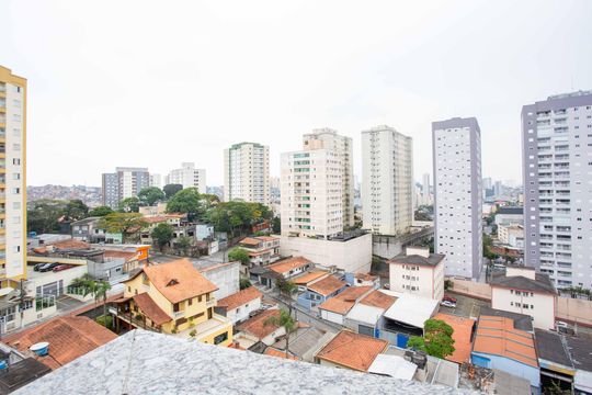 Varanda da Sala de apartamento para alugar com 2 quartos, 53m² em Centro, Diadema