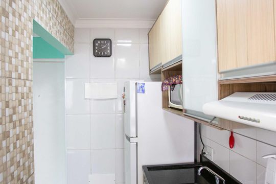 Cozinha de apartamento para alugar com 2 quartos, 53m² em Centro, Diadema