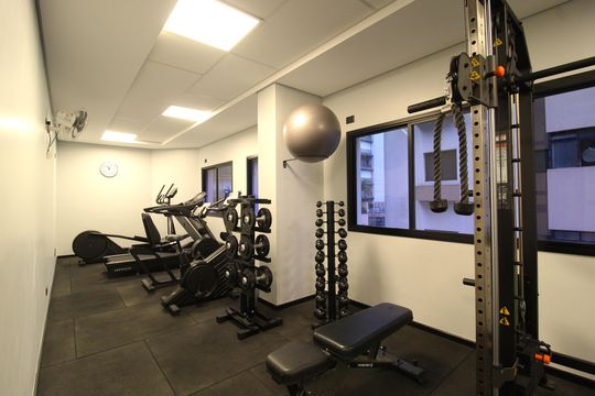 Área Comum - Academia de apartamento à venda com 3 quartos, 115m² em Vila Olímpia, São Paulo