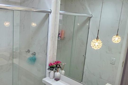Banheiro 1 de apartamento à venda com 2 quartos, 60m² em Presidente Altino, Osasco