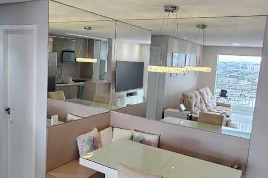 Sala de apartamento à venda com 2 quartos, 60m² em Presidente Altino, Osasco