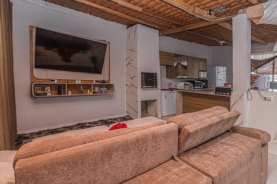 sala de vídeo_4 de casa à venda com 5 quartos, 174m² em Vila Moraes, São Paulo
