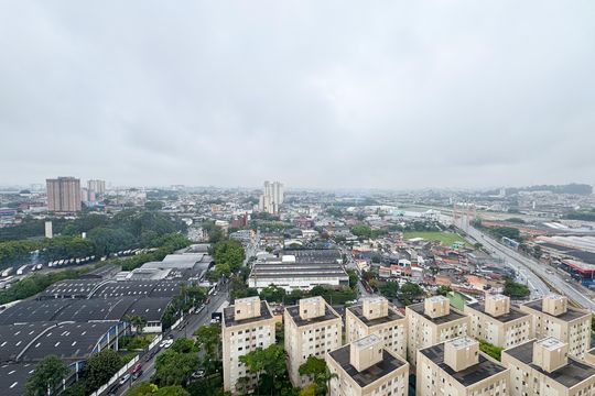 Vista - Quarto 2 de apartamento para alugar com 3 quartos, 96m² em Independência, São Bernardo do Campo