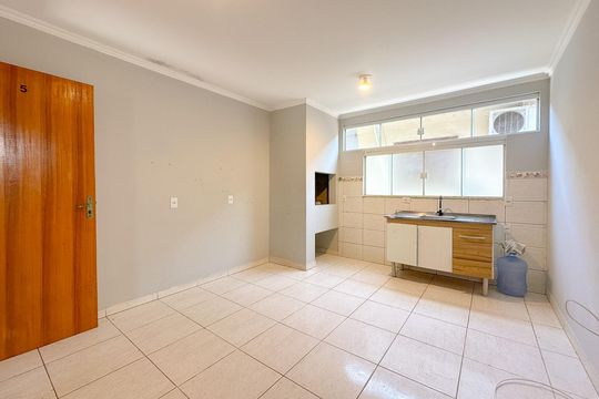Sala/Cozinha de apartamento para alugar com 1 quarto, 38m² em Ingleses Norte, Florianópolis