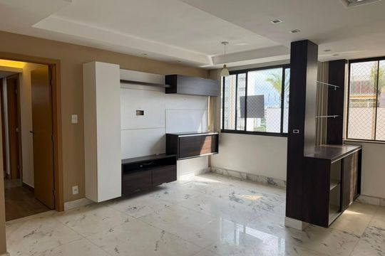 Sala de apartamento à venda com 4 quartos, 110m² em Palmares, Belo Horizonte