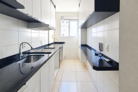 Cozinha de apartamento à venda com 2 quartos, 47m² em Vila Rosa, Novo Hamburgo