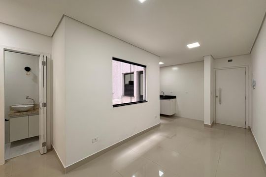 Sala de apartamento para alugar com 2 quartos, 47m² em Bangú, Santo André