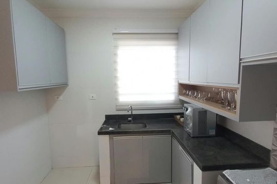 Cozinha de casa para alugar com 2 quartos, 150m² em Tibery, Uberlândia