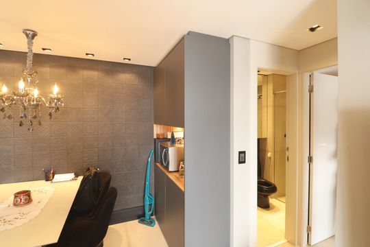 Sala  de apartamento para alugar com 1 quarto, 50m² em Vila Guilherme, São Paulo