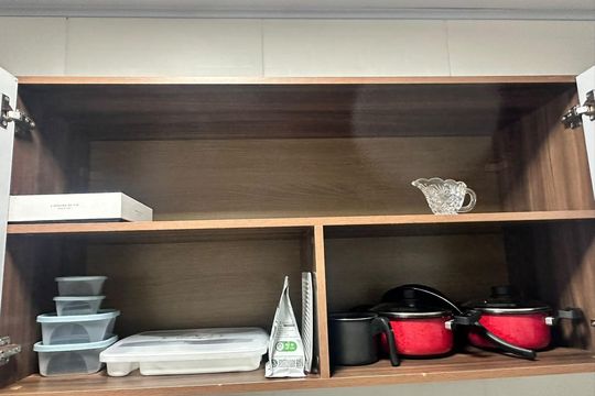 Cozinha de kitnet/studio para alugar com 1 quarto, 30m² em Recreio dos Bandeirantes, Rio de Janeiro