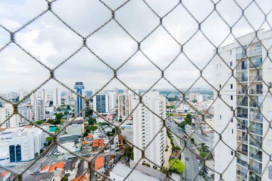 Vista da Varanda de apartamento à venda com 2 quartos, 53m² em Vila Paulista, Guarulhos