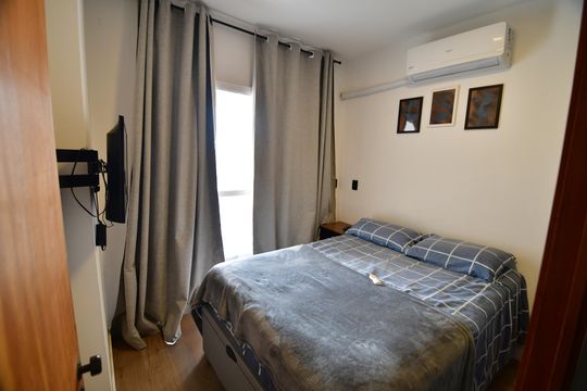Quarto de apartamento para alugar com 1 quarto, 39m² em Vila Itapura, Campinas