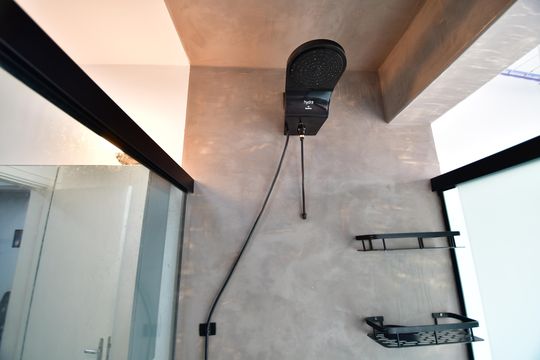 Banheiro de apartamento para alugar com 1 quarto, 39m² em Vila Itapura, Campinas
